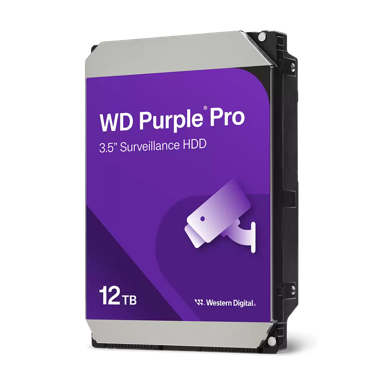 WESTERN DIGITAL Tvrdi disk 12 TB Purple Pro WD122PURP, SATA 3 3.5", 7200 okr./min, 512 MB cache